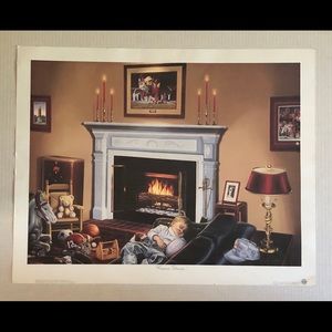 Alabama Print ‘94 “Crimson Dreams” by Hess